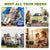 ALLPOWERS Portable Power Station R600 - 299Wh LiFeP04 Battery