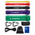 Resistance Bands Set with Handles - 5-Pack for Home Workouts