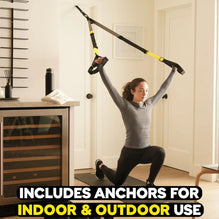 Home Resistance Training Kit - Military-Grade Suspension Bands