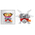 Outdoor Foldable Gas Stove Burner 2.8KW Mini Camping Picnic BBQ Cooking Supplies