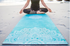 Yoga Floor Mat Gym 70  X24 Mat Extra Thick Exercise Fitness Non Slip Flooring Fitness Yoga Mat Pad Workout Pilates W Strap 72 Fitness Yoga Workout  -Mandala Turquoise