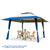 Costway 13'x13' Folding Gazebo Canopy Shelter Awning Tent Patio Garden Outdoor Companion Blue