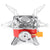 Outdoor Foldable Gas Stove Burner for Camping Picnic BBQ Cooking Supplies