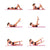 Dual Grip Pilates Ring Magic Circle Body Sport Fitness Weight Exercise Yoga Kit